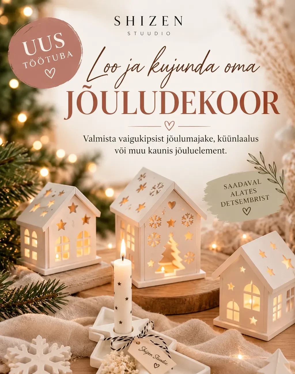 Jõuludekoori loomise töötuba